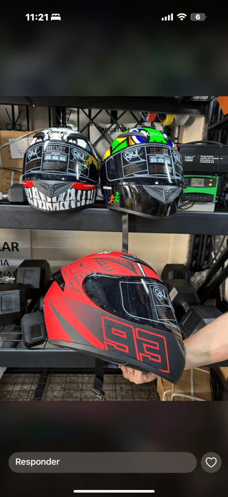 Casco para moto