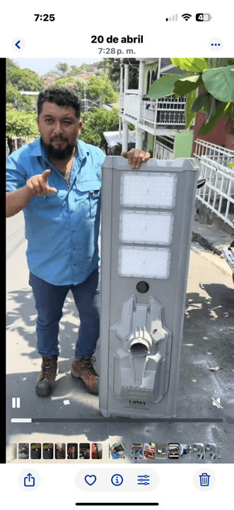 Lámpara 6000 Watts