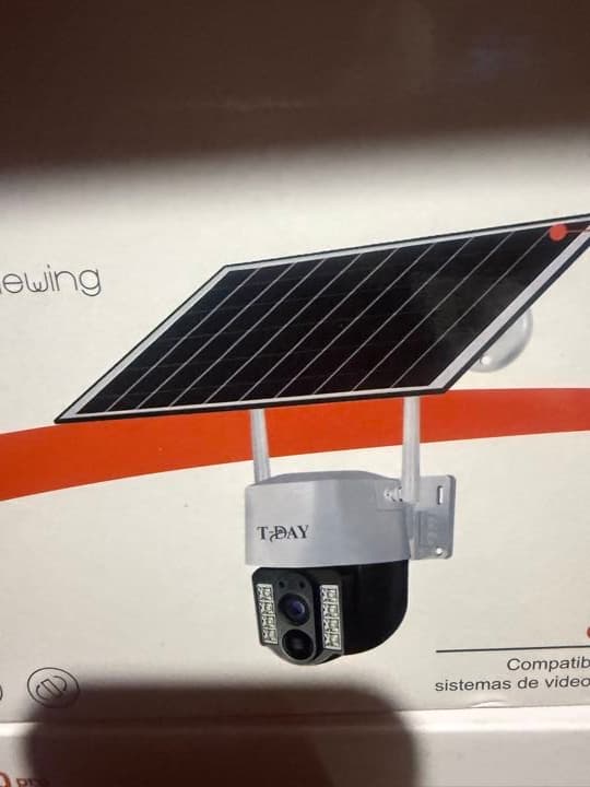 Cámara solar un lente