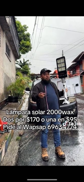 Lámpara 2000 w