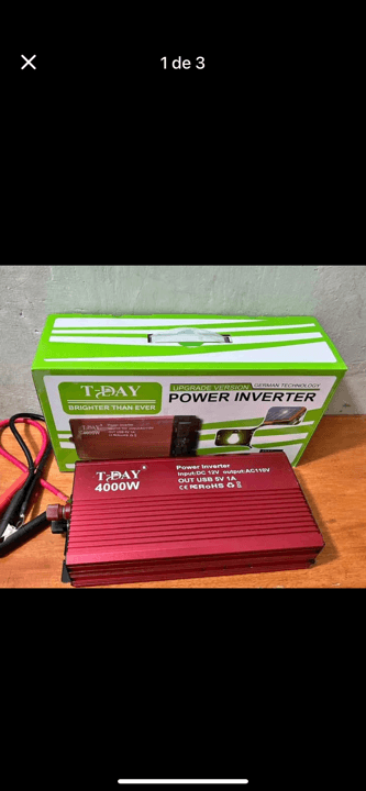 Inversor 4000 w
