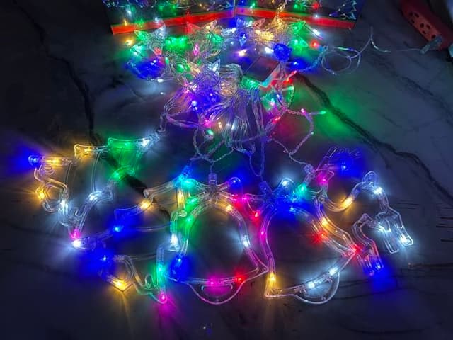Navideño Multicolor venado y figuras