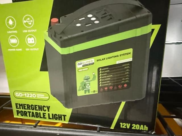 Batería de emergencia