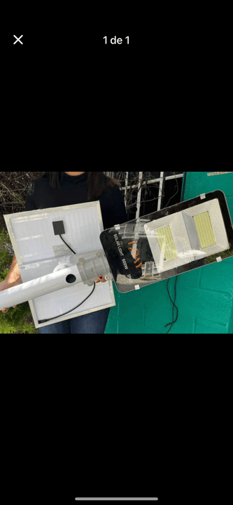 Lámpara 600 w