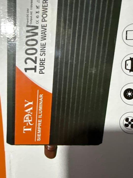 Inversor 1200w honda cíclica grande